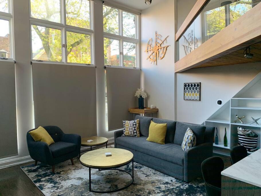 Lincoln Park Light-Filled Loft Chicago Exterior foto