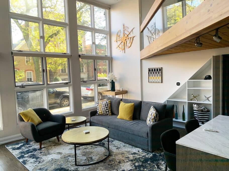 Lincoln Park Light-Filled Loft Chicago Exterior foto
